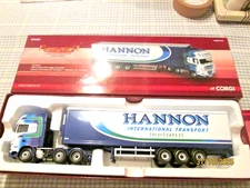 CORGI CC14107-DAF XF105 Fridge Container -Hannon International Transport-Boxed