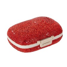 EveryBling Bling Pill Organizer for Purse, Travel - Small, Cute, Medicine Vitami