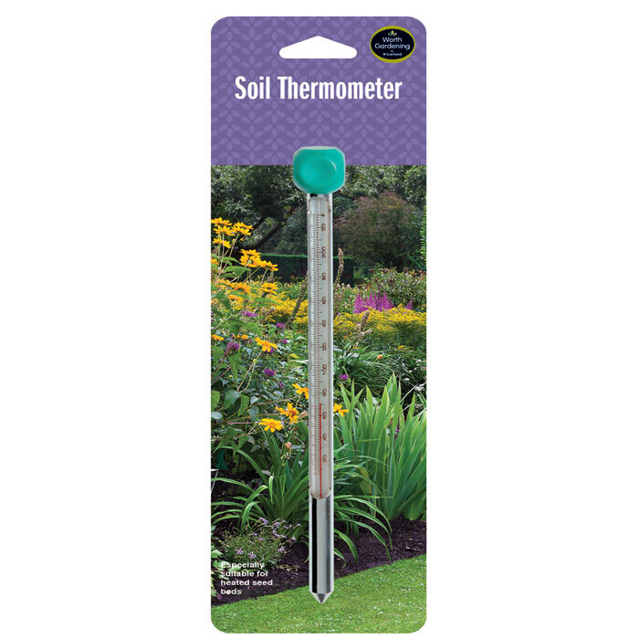 Garland Soil Seed Growing Compost Temperature Plastic Mercury Free Thermometer