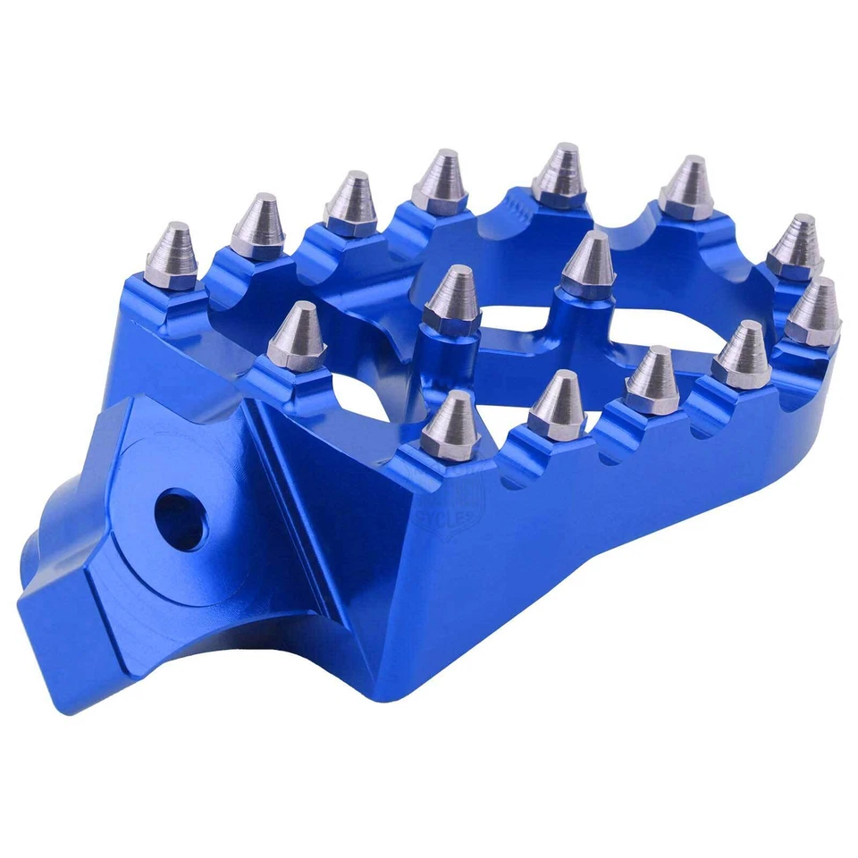 2X Wide Foot Pegs Rest For Honda CRF100F CRF80F XR100R Kawasaki KLR650 Dirt Bike - Изображение 4 из 4