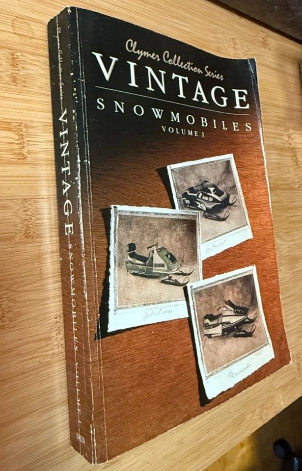 Libro CLYMER para motos de nieve vintage Arctic Cat, John Deere, Kawasaki limpio Foto 2 de 4
