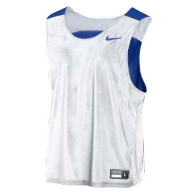 【New】Deuxieme Classe Sleeveless Pullover Nike Stock Reversible Pinnie Men's Lacrosse Sleeveless Jersey Blue