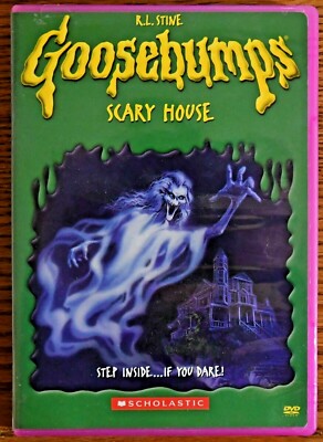 R.L. Stine Goosebumps Scary House DVD Step Inside If You Dare