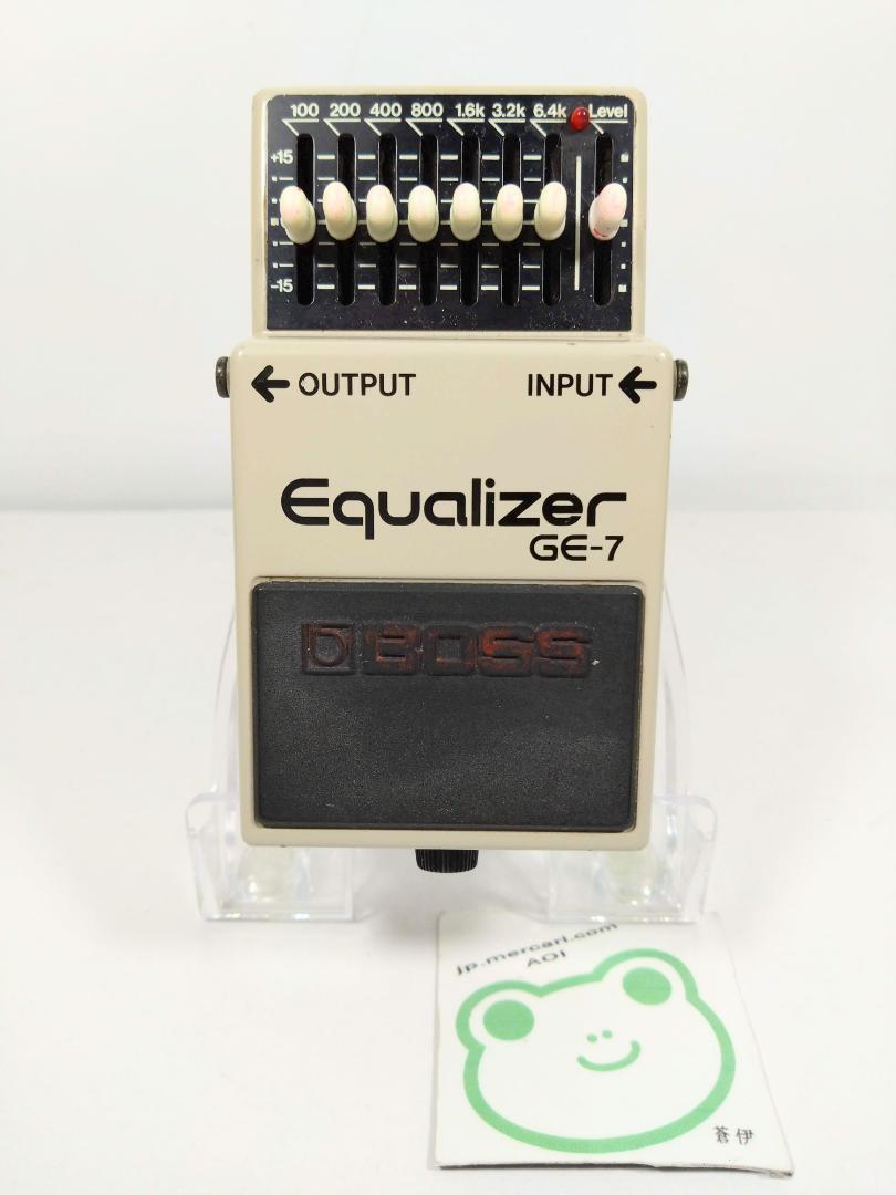 BOSS　グラフィックイコライザー　GE-7 BOSS GE-7 イコライザー グラフィックイコライザー エフェクター