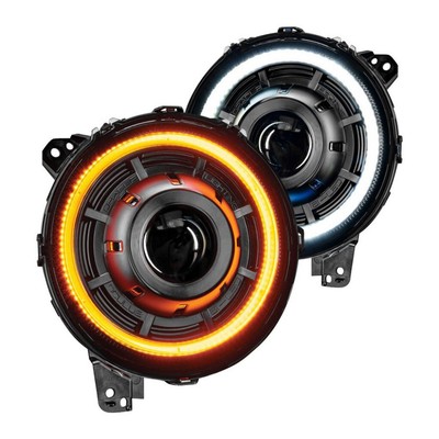 Oracle Headlights For Jeep Gladiator 2020 2021 | Oculus Switchback | Amber/White