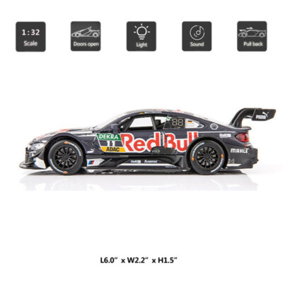 1/32 BMW M4 DTM 2017 Racing Car Model Diecast Toy Cars Kids Toys