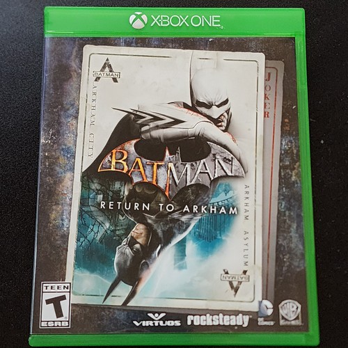 Batman: Return to Arkham Xbox One, CIB, Includes Arkham Asylum & City