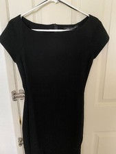Zara Boat Neck Midi Dress in Size Small