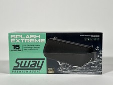 Sway premium audio Splash extreme IPX7 Waterproof Extended Battery Life