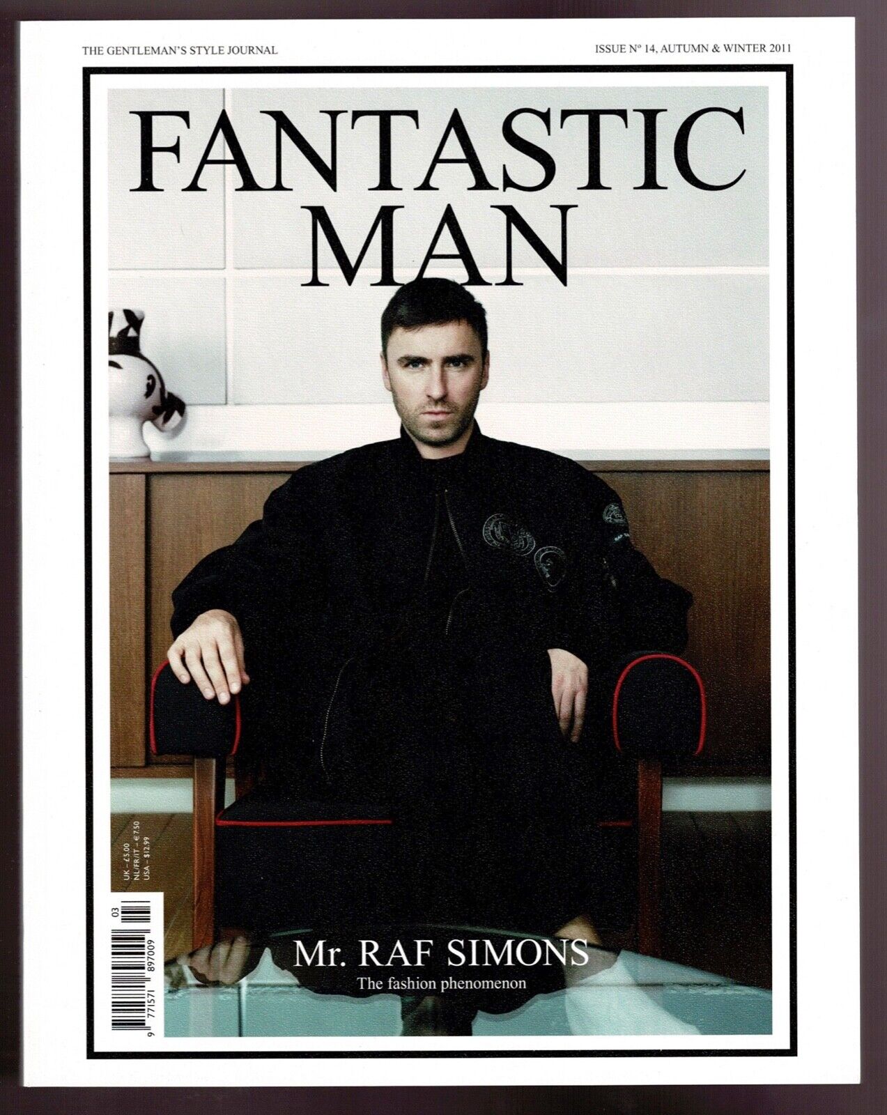 FANTASTIC MAN magazine #14 RAF SIMONS WILLY VANDERPERRE RICKY CLIFTON
