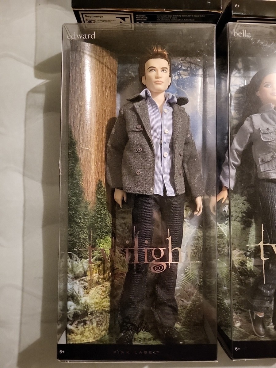 Mattel Pink Label Twilight Saga Barbie Doll Complete Collection