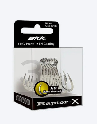 BKK Raptor-X Treble Hook 6071-3X-HG Variations