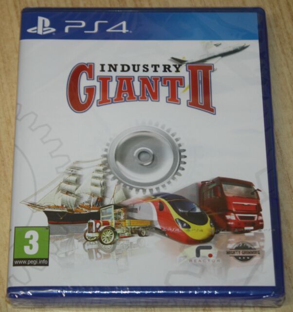 PS4 Game - Industry Giant II - New & Sealed