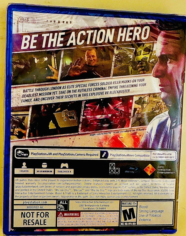 2019 Blood & Truth- Sony PlayStation 4 - Image 2 of 2