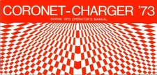 1973 Dodge Charger Coronet Owners Manual 1973 Dodge Charger Coronet Owners Manual