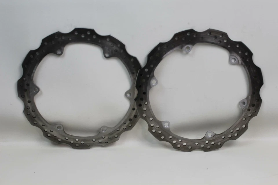 Rotores de freno delanteros discos de rotor Honda CBR 650F CB650F 14-19 ¡BONITOS! ¡Solo 30 millas! Foto 4 de 4