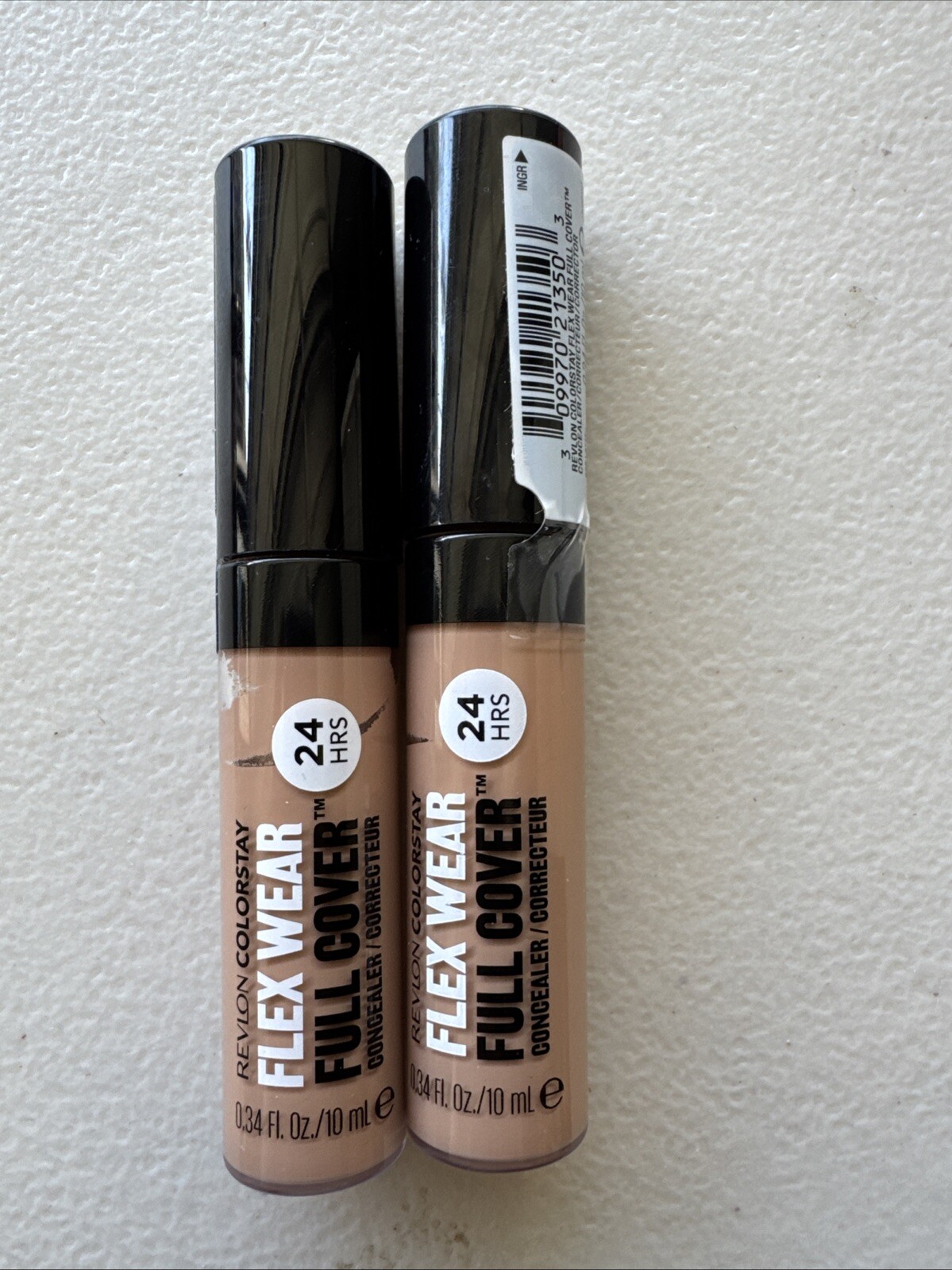 2x Revlon ColorStay Flex Wear Full Cover Concealer, #055 Latte, 0.34 fl oz