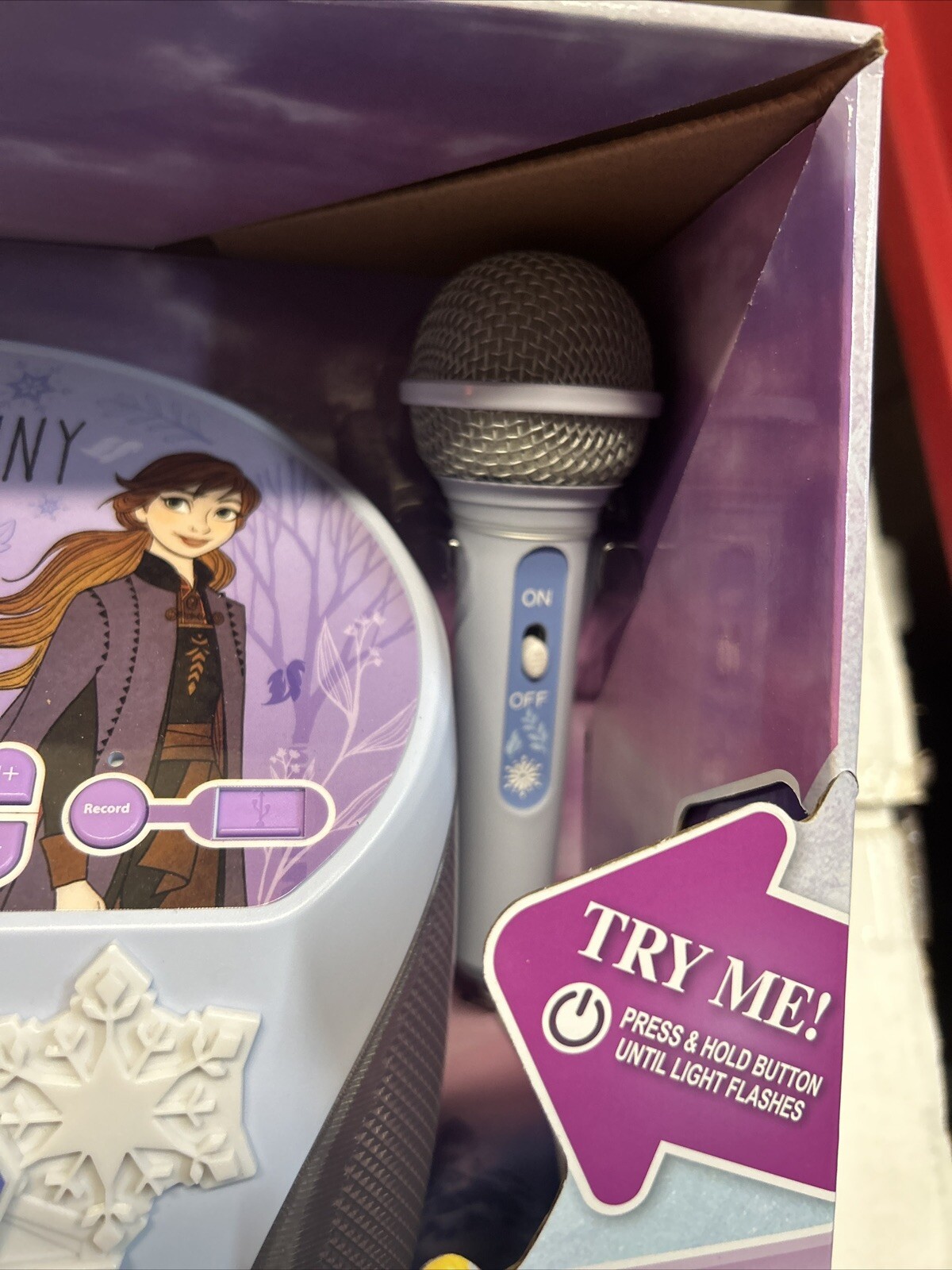 Disney Frozen iHome EZ Link Bluetooth Karaoke Machine for sale online