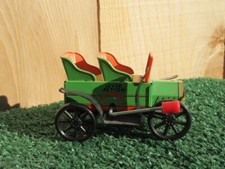 Vintage T.P.S. Lever Action Tin Toy Litho Model T Car Made In Japan