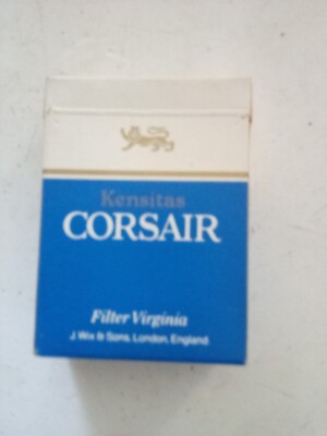 Kensitas Corsair (20) Empty Flip Top Cigarette Packet | eBay UK