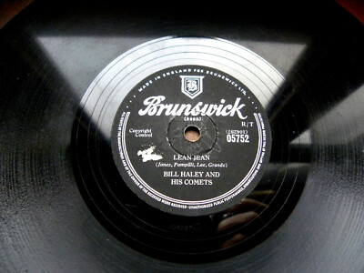 0733/ BILL HALEY-Lean Jean-Don´t nobody move- rec. 1958 R´n`R-78rpm Schellack