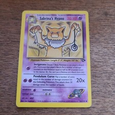 SABRINA'S HYPNO 56/132 GYM CHALLENGE ENG POKEMON KARTE
