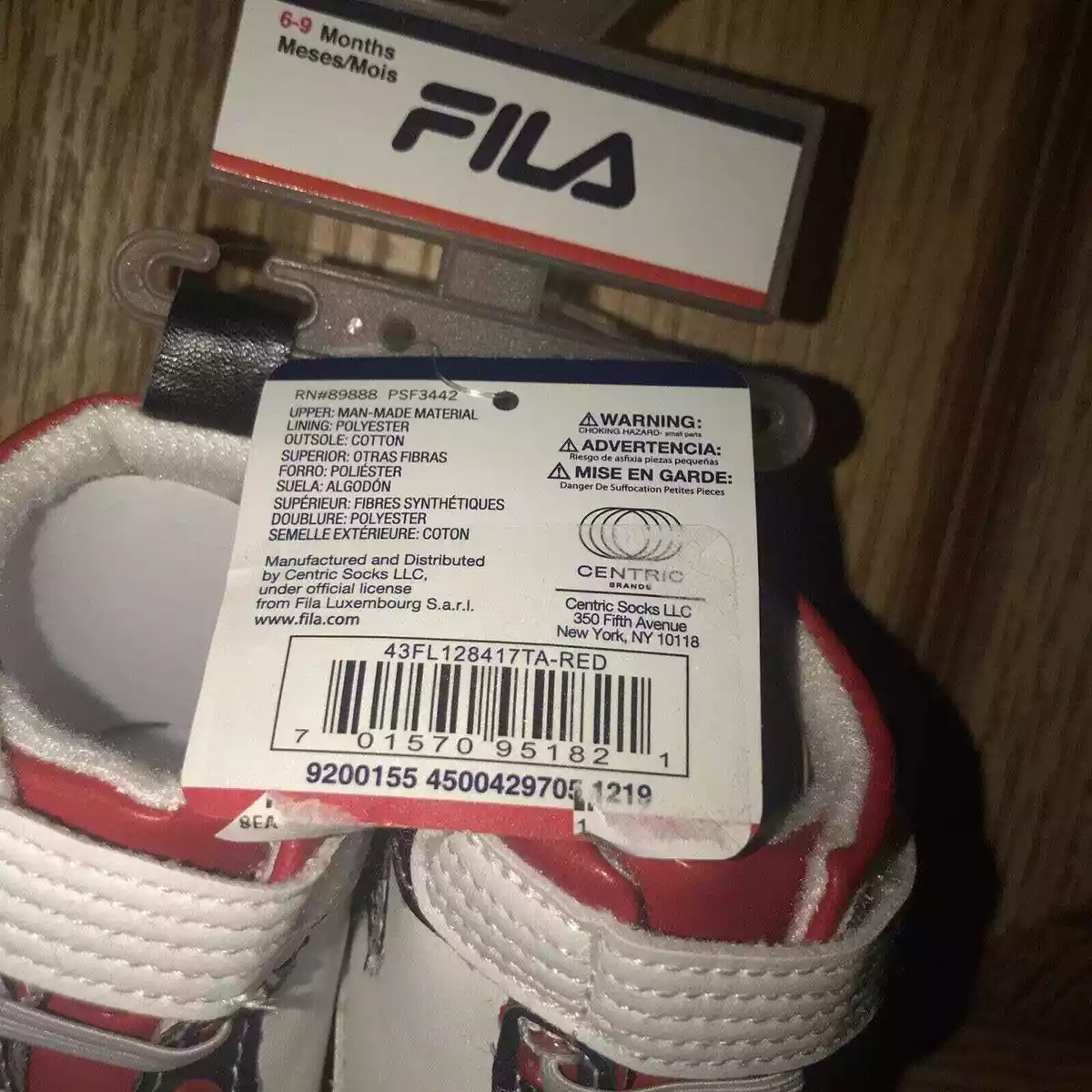 Newborn 2024 fila shoes