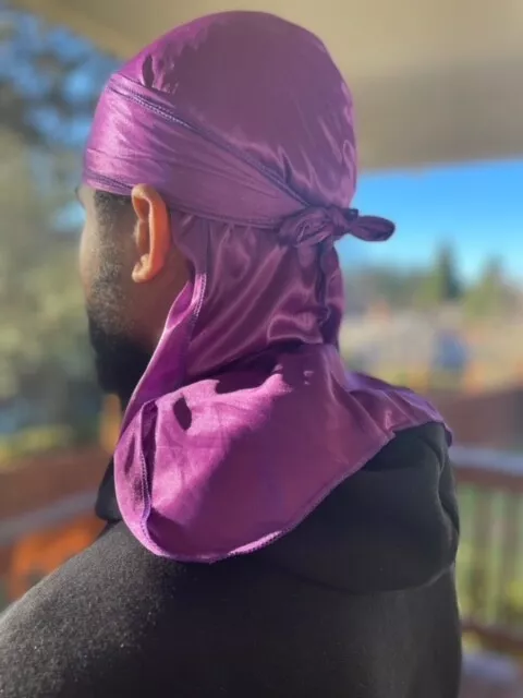 High Quality Silky Pink Louis Vuitton Durag