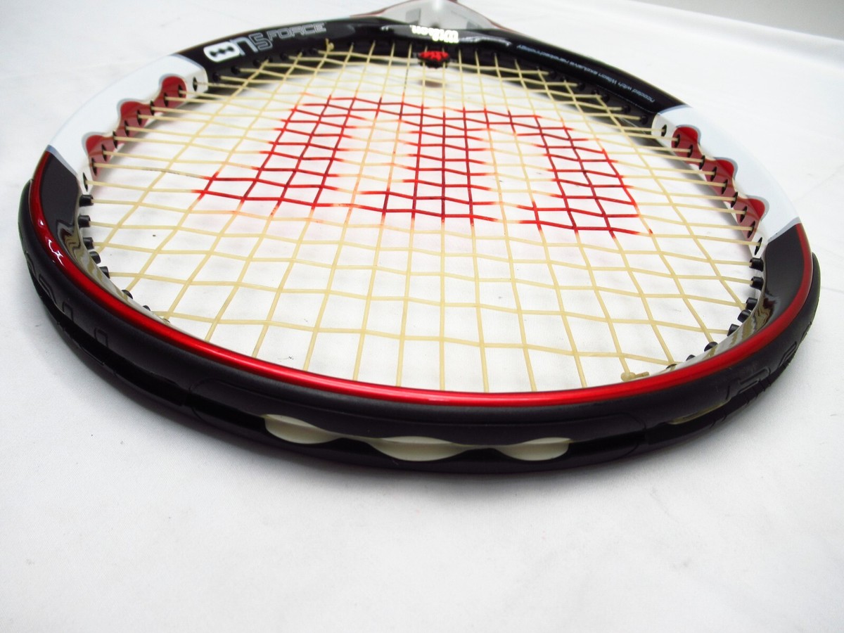 WILSON NCODE N5 FORCE OS TENNIS RACQUET (4 1/4) NEW GRIP