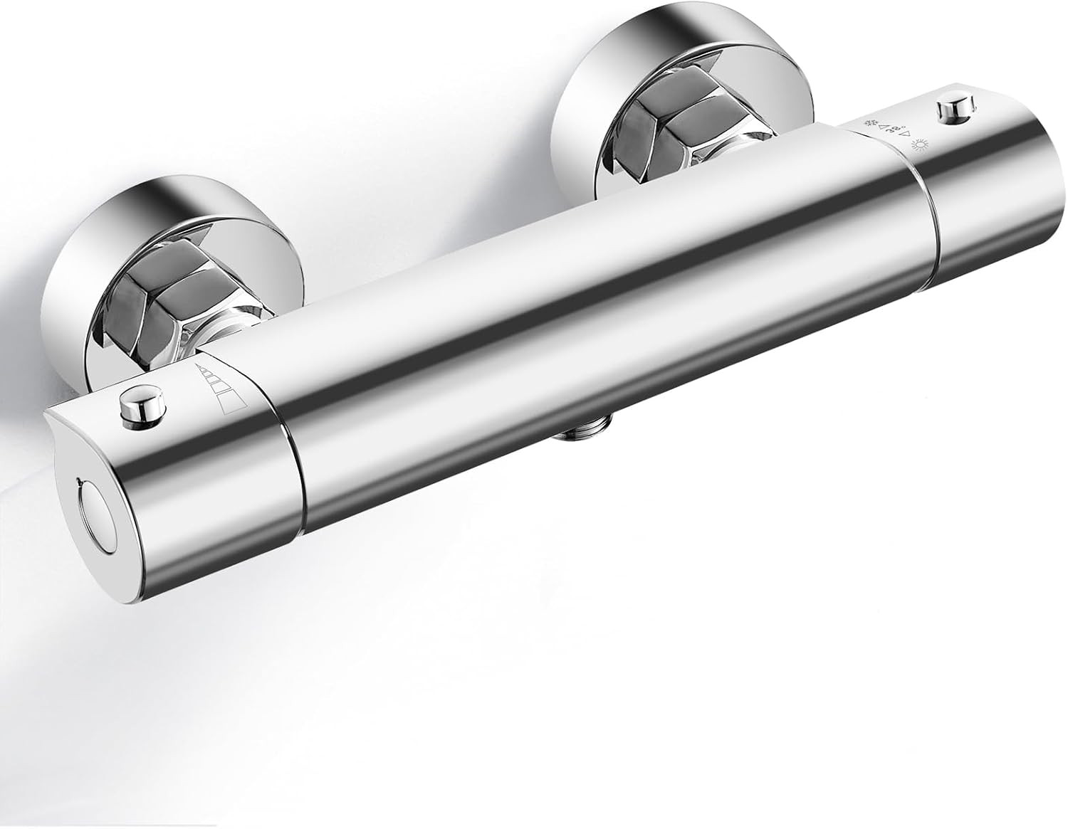 Mitigeur thermostatique douche murale pour cabine de bain familiale