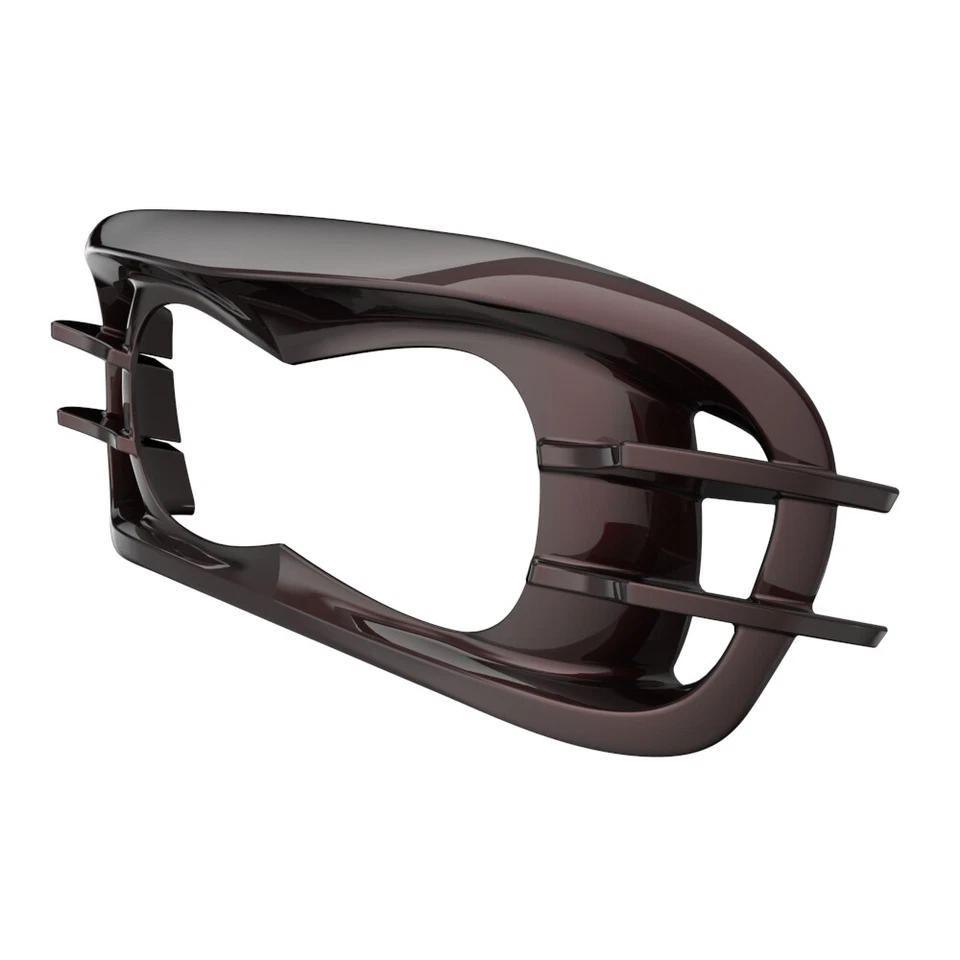 Bisel de faro Midnight Crimson compatible con Harley Davidson Road Glide 2015+ FLTRX Foto 3 de 4