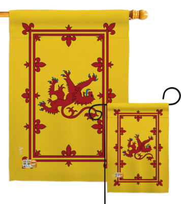 Scotland Nationality Scottish American South Carolina Garden House Yard Flag