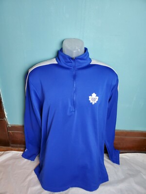 Antigua Toronto Maple Leafs 1/4 Zip Sweatshirt NHL Hockey Men's Size Medium M 