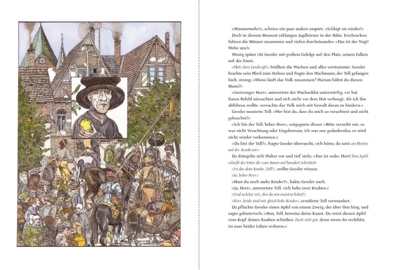 Thumbnail - Wilhelm Tell | Barbara Kindermann (u. A.) | Buch | Weltliteratur Für