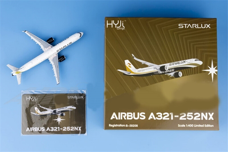 HYJLwings STARLUX For Airbus A321-252NX B-58208 LTD 1/400