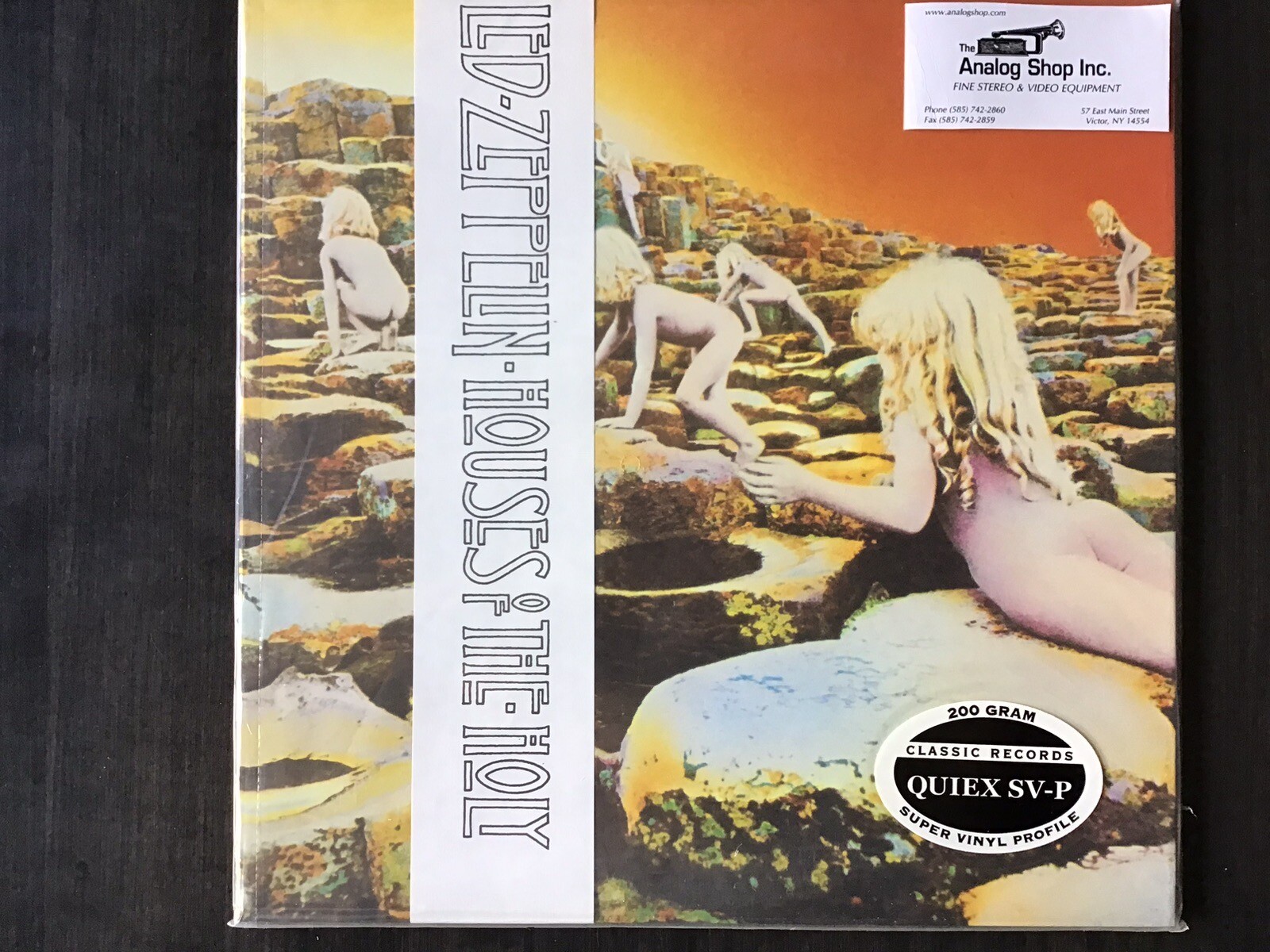 Led Zeppelin Houses Of The Holy Classic Records Quiex SVP 200 Gram