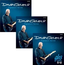 David Gilmour Signature 10-48 Nickel Plated Electric Guitar Strings - 3 Pack