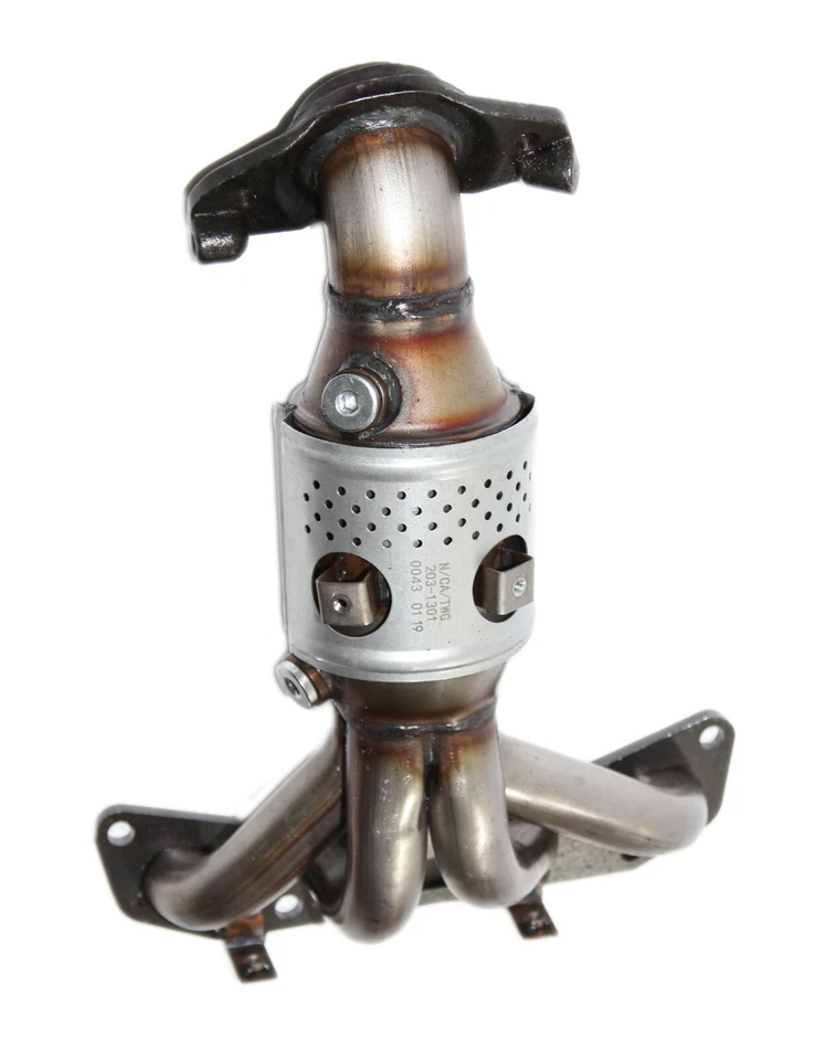 Colector de escape con convertidor catalítico compatible con 02-06 Nissan Sentra Altima 2,5 L Foto 3 de 4