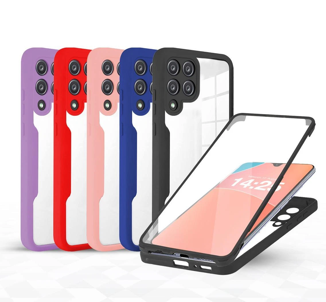 TingYR Cover per Xiaomi Poco M5, Supporto Anello Rotante a 360 Gradi, Cover Telefono Antiurto in TPU/PC, Custodia per Xiaomi Poco M5.(Rosso