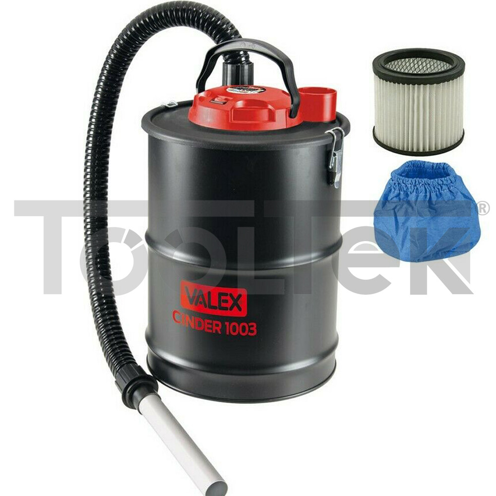 Valex Cinder 1003 Aspiracenere 1000W 18 Litri | Ideale Barbecue e Camini