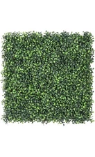 12pcs Artificial Boxwood Mat Wall Hedge Decor Privacy Fence Panels Grass 10x10"