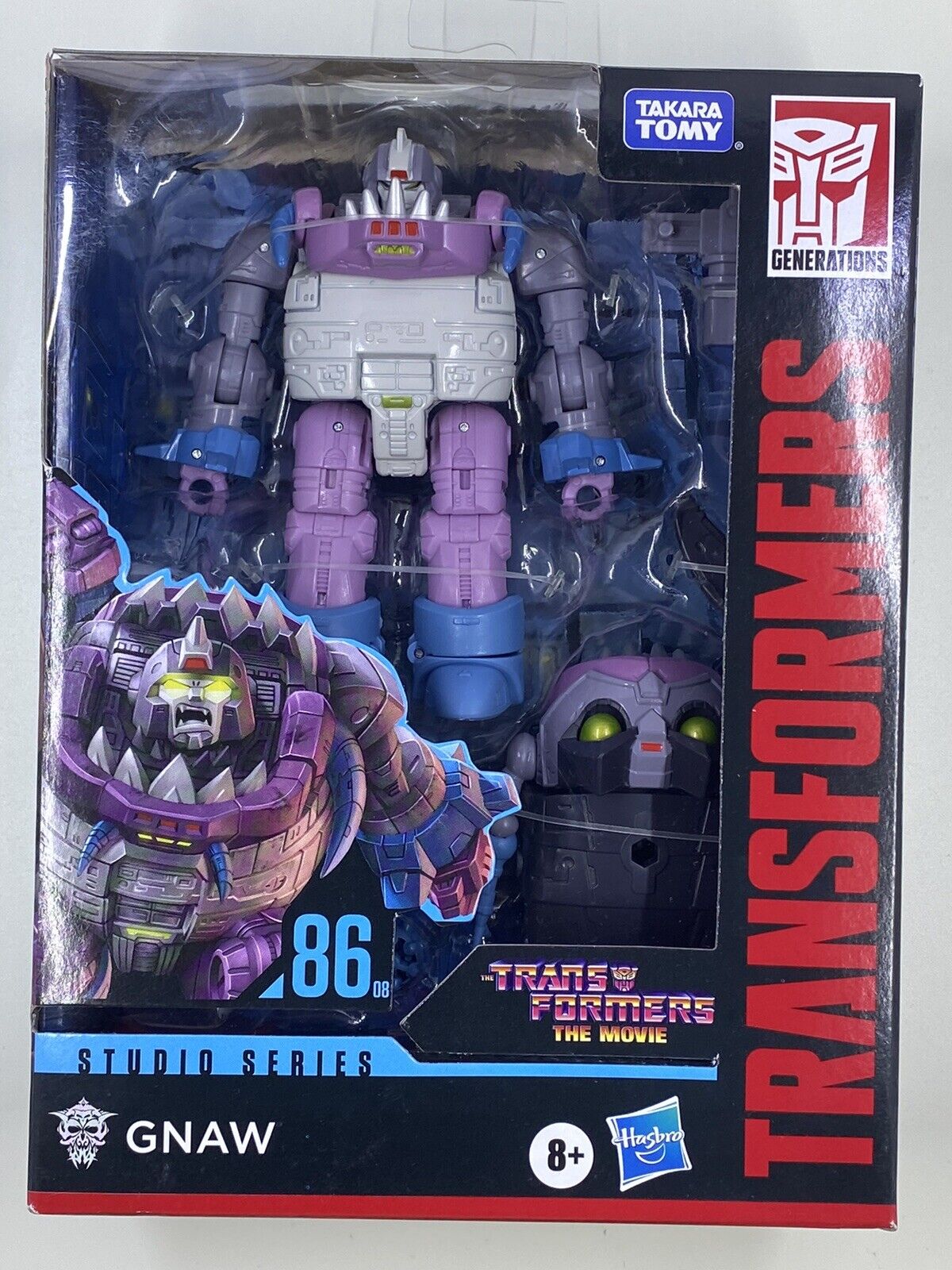 Transformers Toys Studio Series 86-08 Deluxe Class The The Movie 1986 Gnaw  Ac