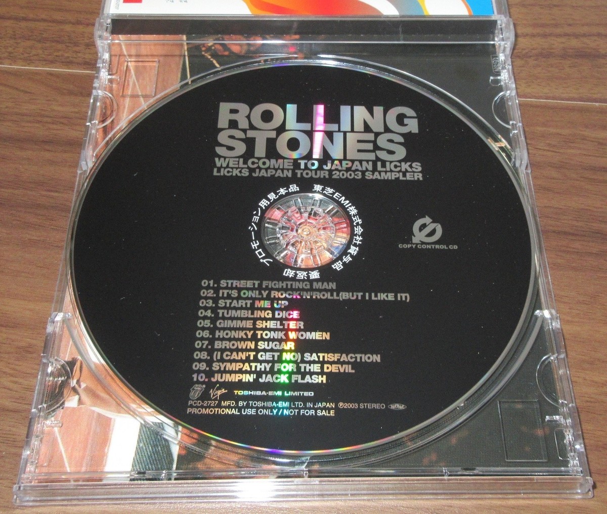 $0 ship! The ROLLING STONES Japan PROMO ONLY CD Licks Tour Sampler 