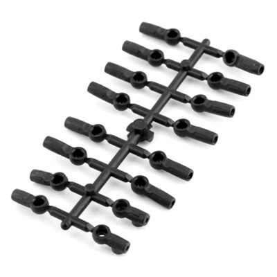M3 Spurstangenkopf Kugelgelenkkappe 4,8 mm 5 mm für 3Racing Sakura S XI XIS D4 D5 