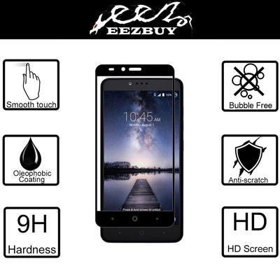 Full Cover Premium Tempered Glass Screen Protector Film For ZTE Phones
