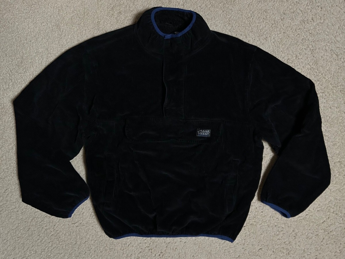 STUSSY CORDUROY MOCK PULLOVER 21aw フリース