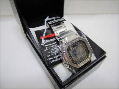 CASIO G-SHOCK Full Metal Watch GMW-B5000D-1JF Silver Tone Stylish
