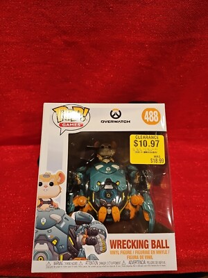 Funko Pop! Vinyl Super 6 in: Overwatch - Wrecking Ball (6 inch