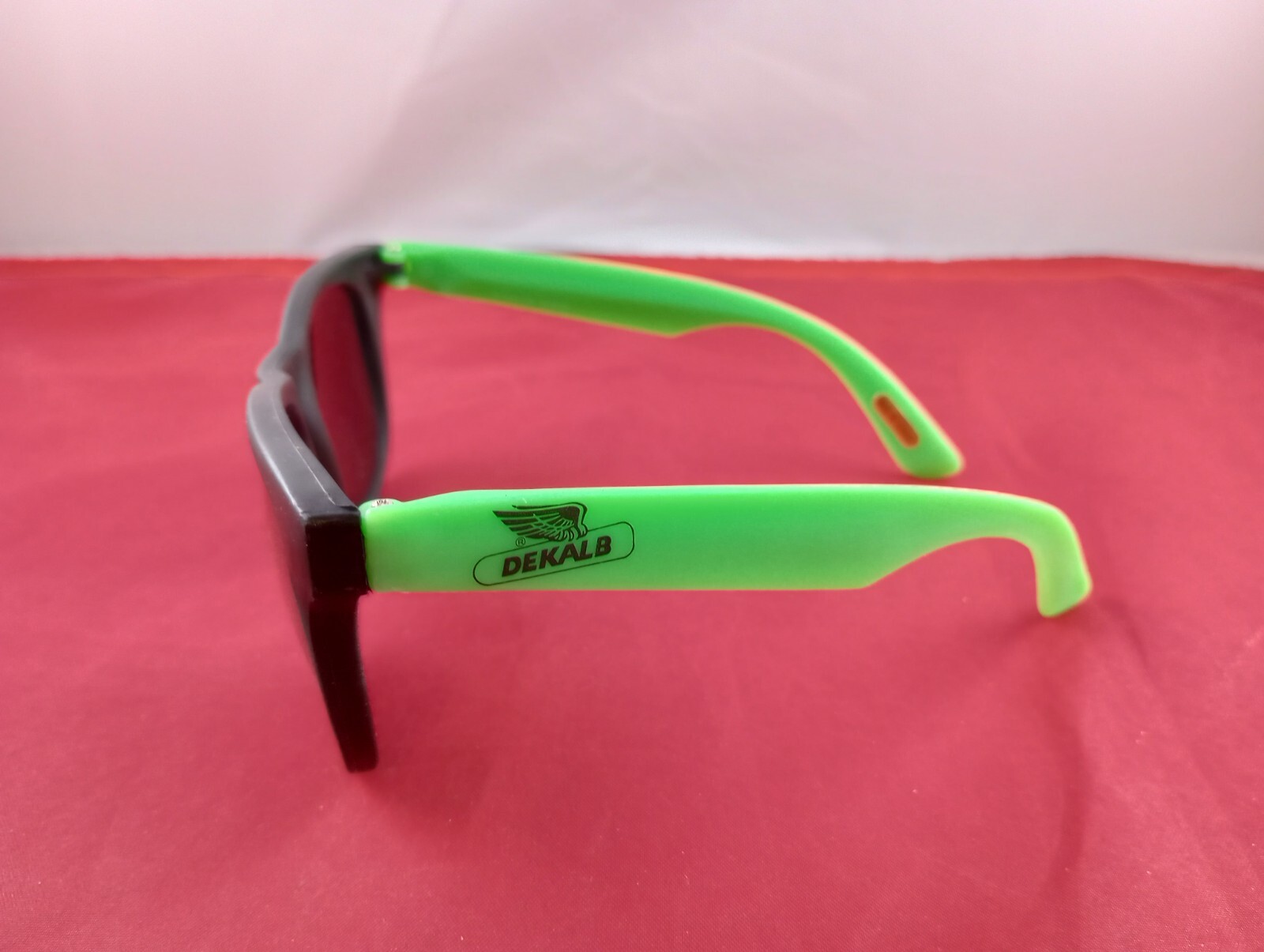 Vtg 90's Dekalb Neon Green Plastic Sunglasses *M eBay