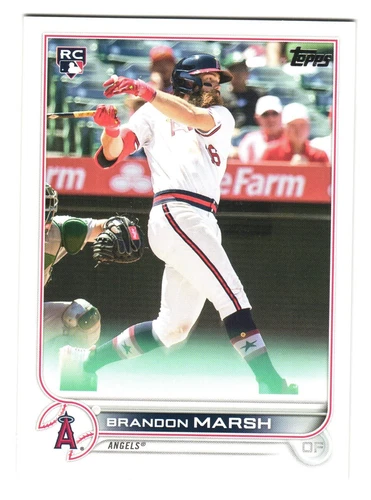 2022 Topps #243 Brandon Marsh RC Rookie Card Complete Set Variation QTY